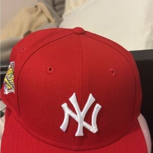 Red New York Yankees Cap